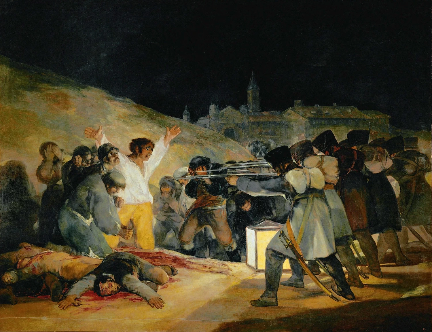 Maggio 1808, l'esecuzione dei difensori di Madrid - Museo del Prado, Madrid